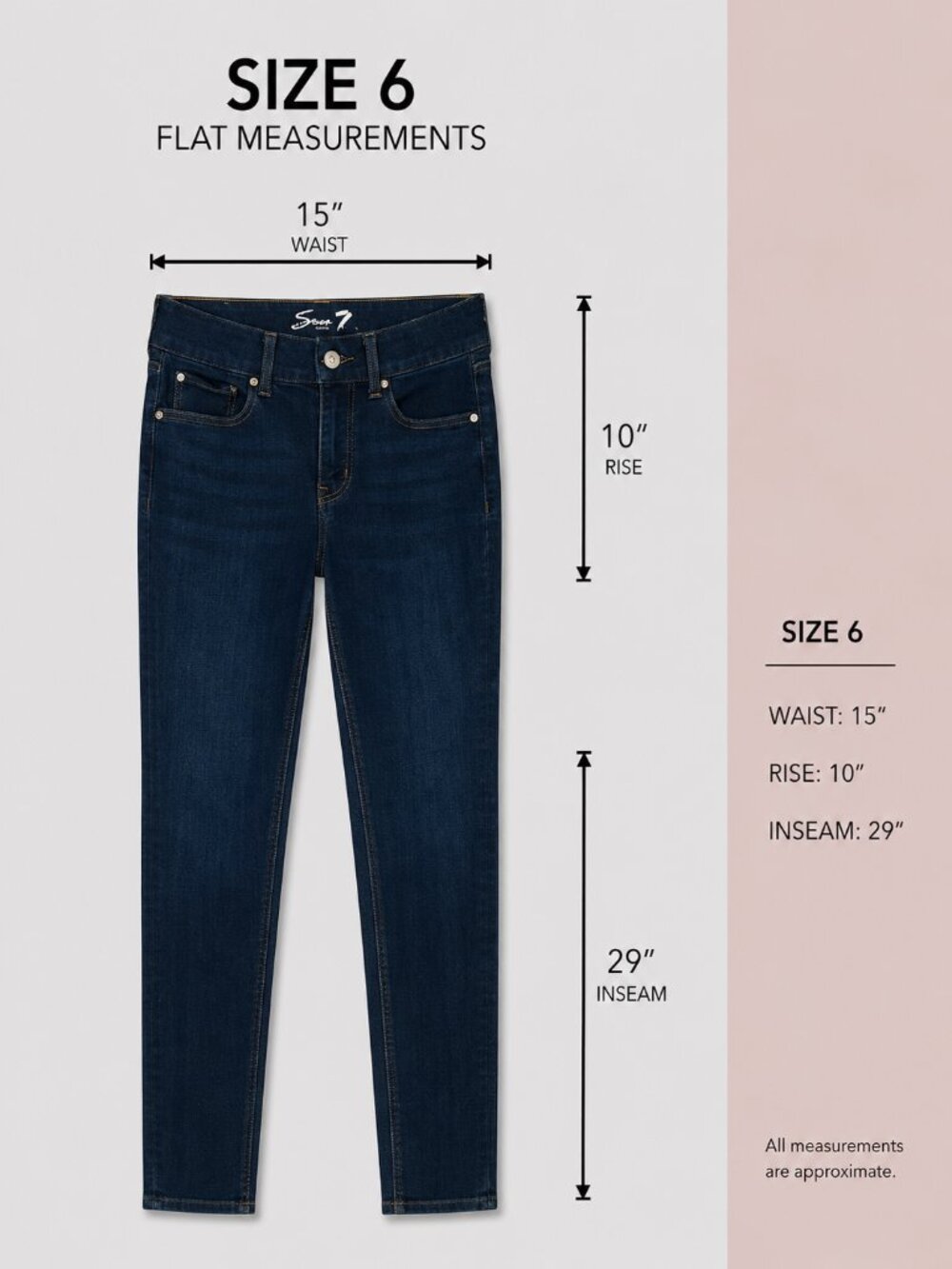Seven7 High Rise Tummy Skinny Jeans